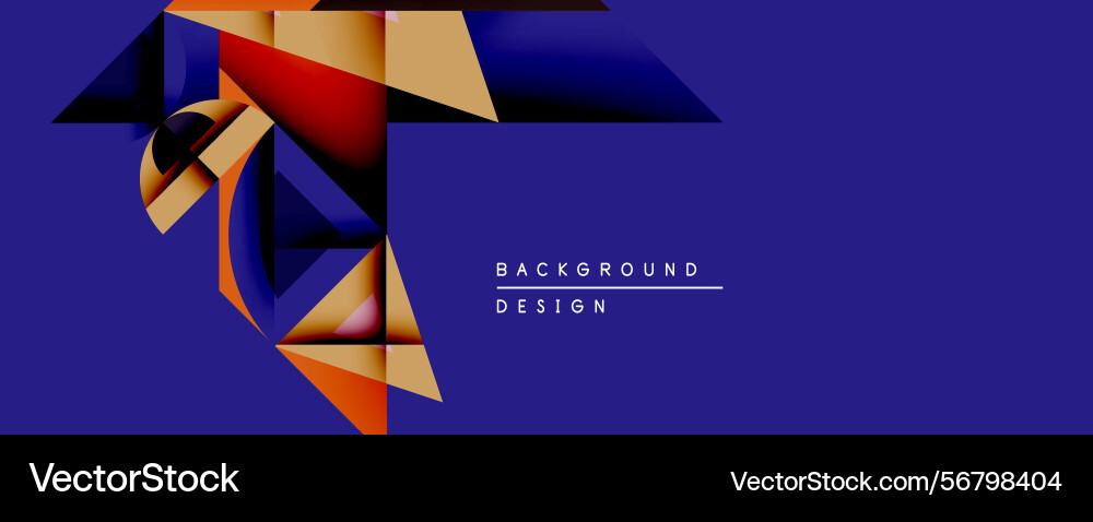 Abstract geometric shapes overlap creating Abstract geometric shapes overlap creating Vector Image