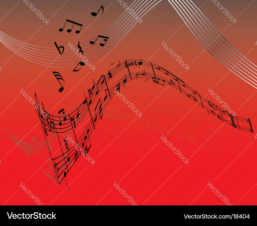 Notes lines vector image