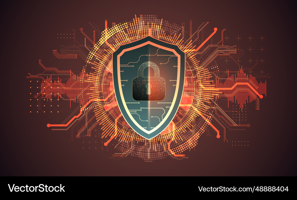 Technological abstract background on the topic Technological abstract background on the topic vector image