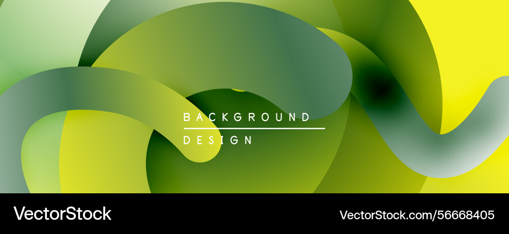 Abstract fluid shapes overlap creating vibrant Abstract fluid shapes overlap creating vibrant Vector Image