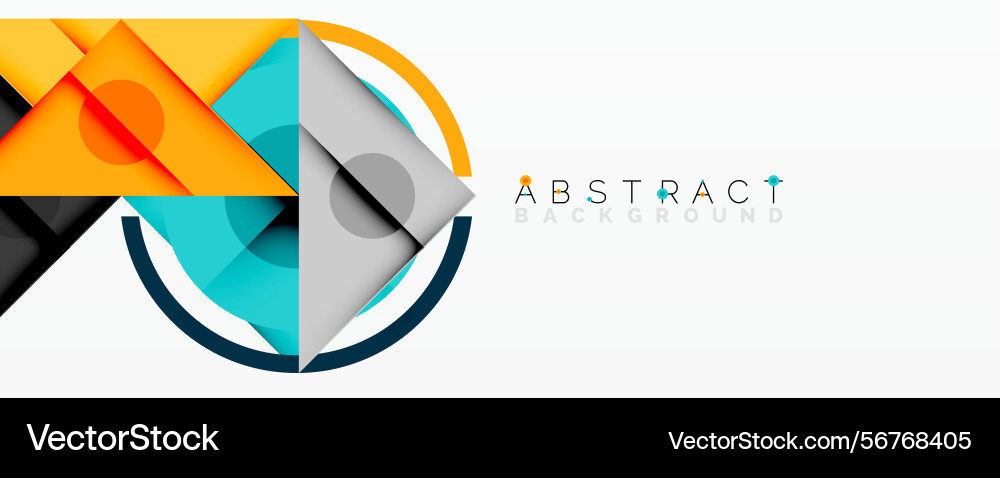 Modern abstract design geometric shapes overlap Modern abstract design geometric shapes overlap Vector Image