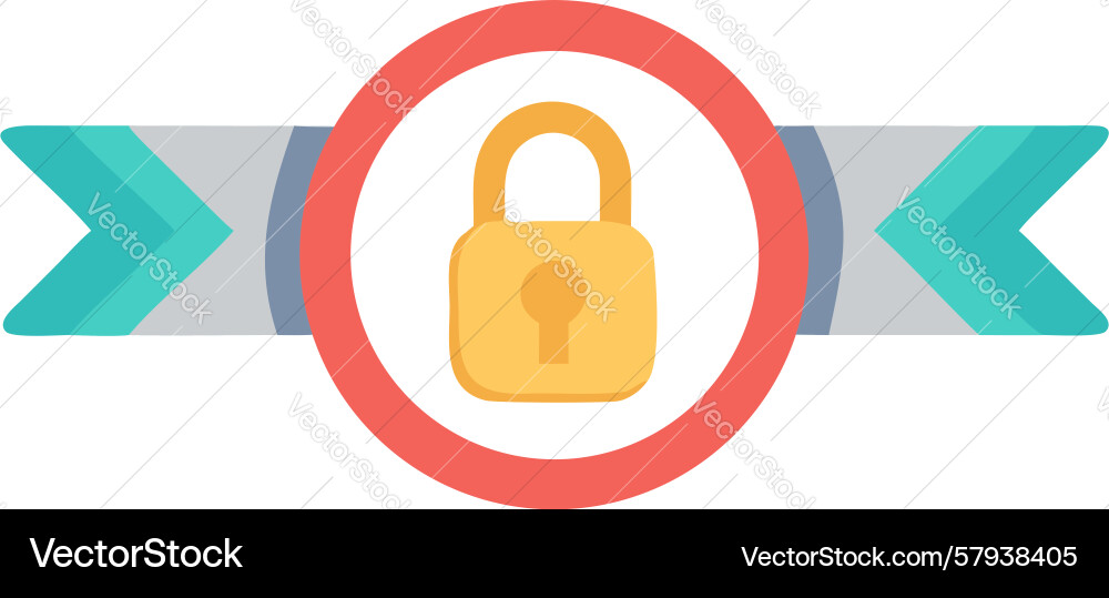 Secure Padlock with Upward Arrow Vector Image