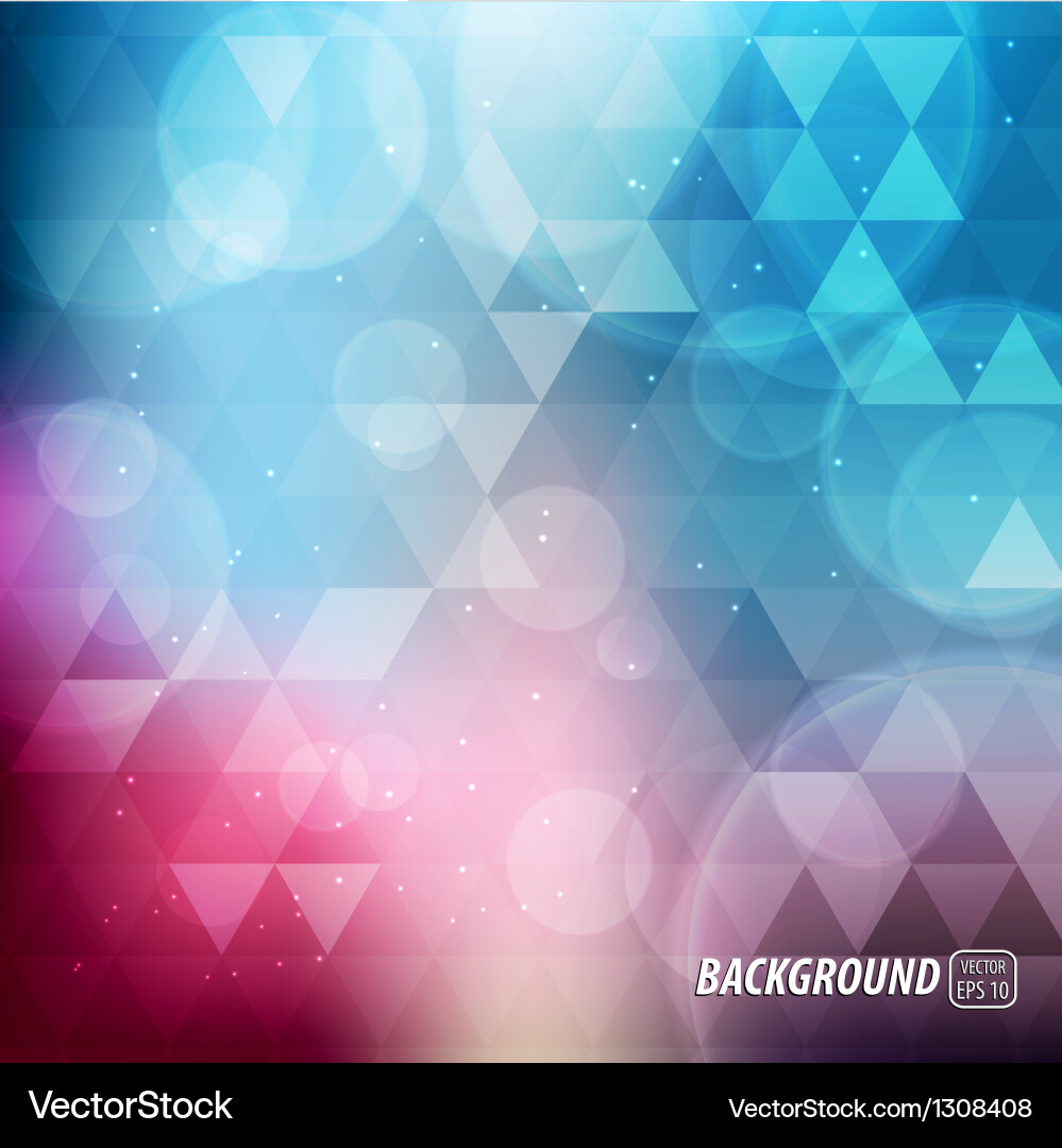 Dynamic Triangle Background vector image