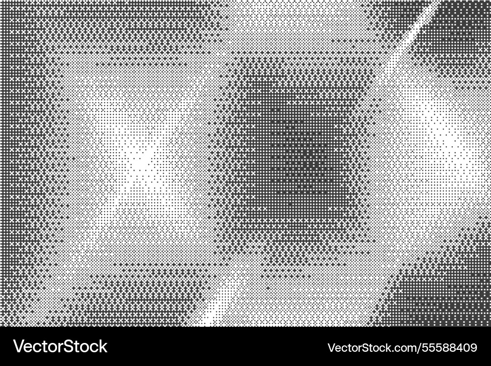 Bitmap pattern with pixel texture dotted gradient Bitmap pattern with pixel texture dotted gradient vector image