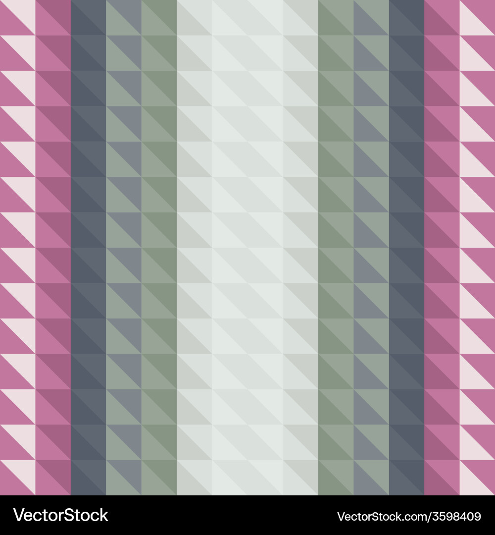 Geometric Triangle Pattern Vector Image