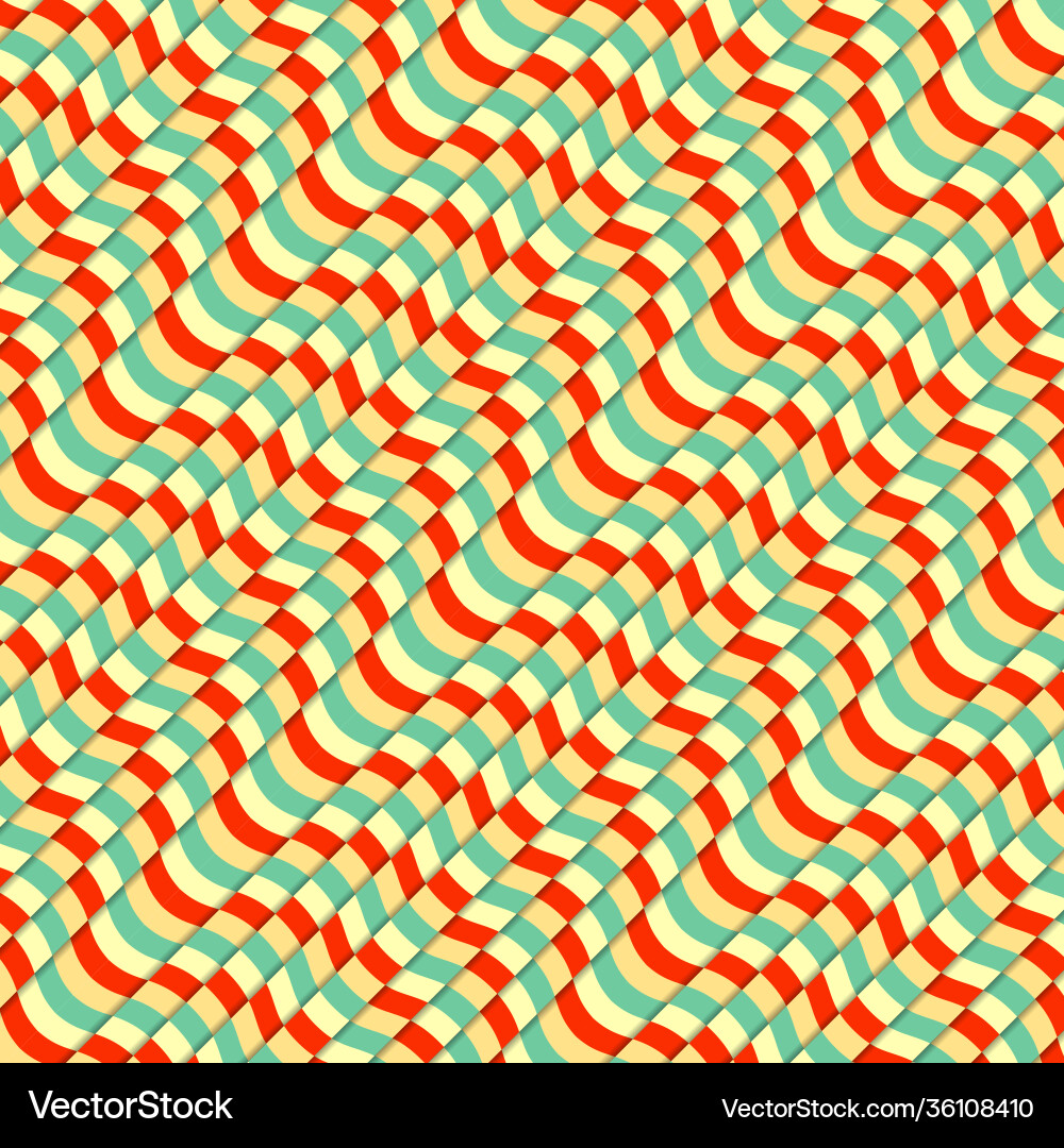Seamless wave pattern diagonal Seamless wave pattern diagonal vector image