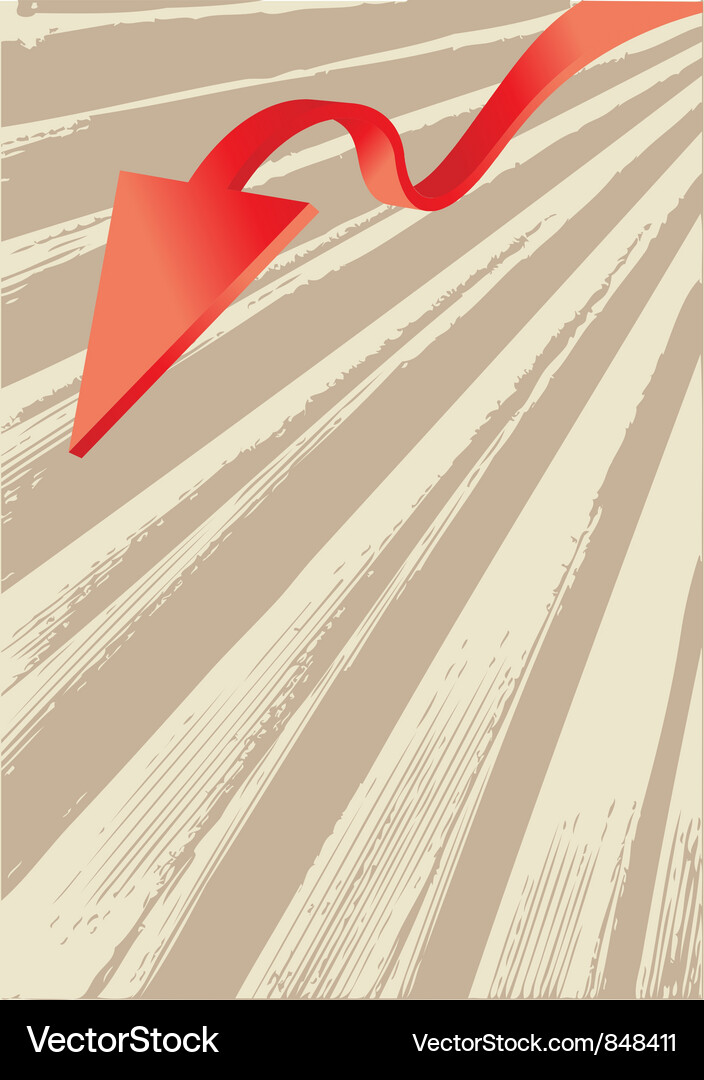 Abstract arrow design Vector Image