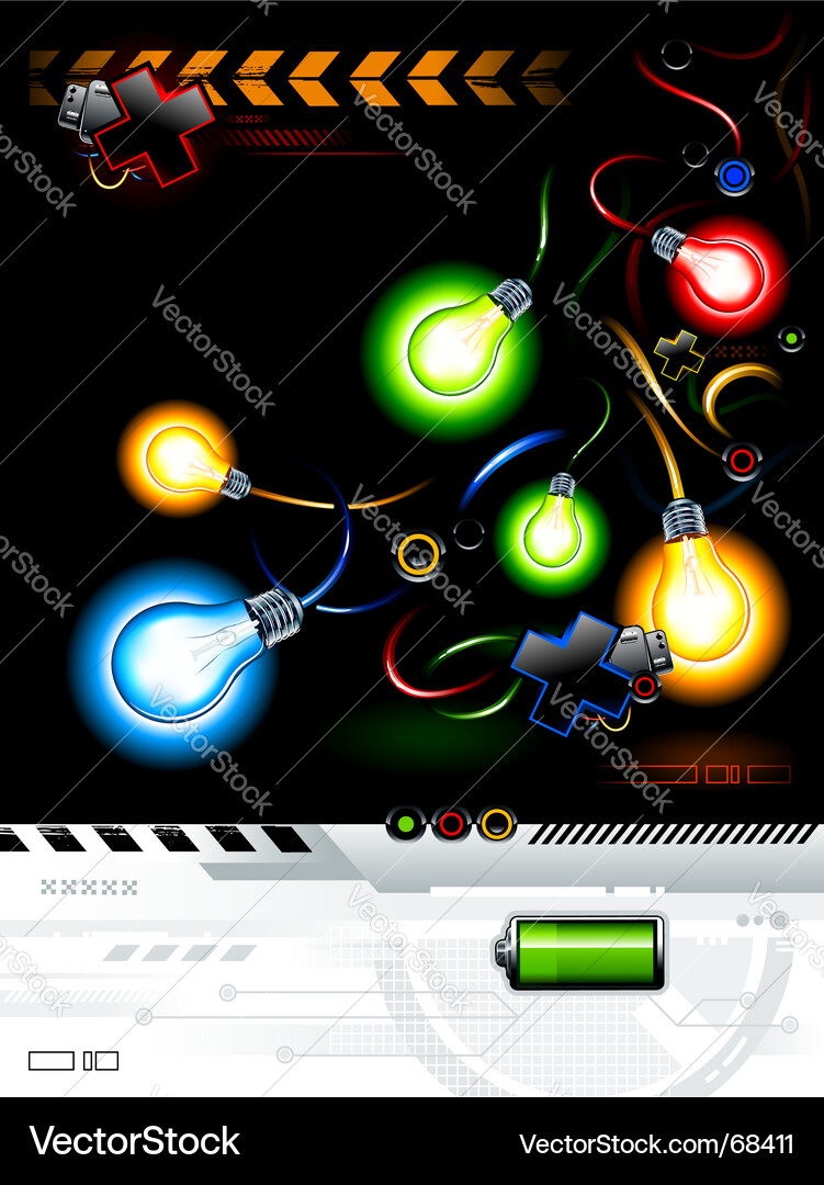 Futuristic background Royalty Free Vector Image