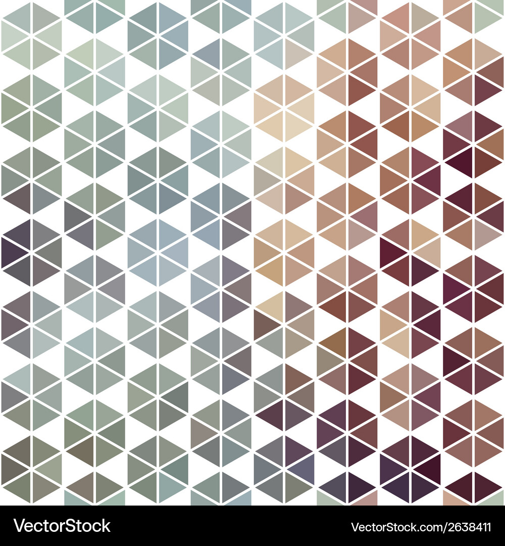 Retro pattern of geometric shapes Vector Image
