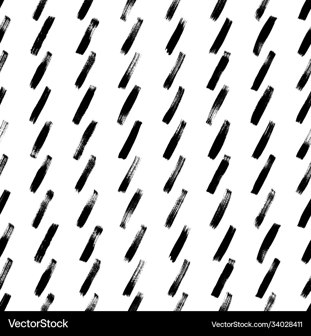 Short diagonal lines hand drawn seamless pattern Short diagonal lines hand drawn seamless pattern vector image