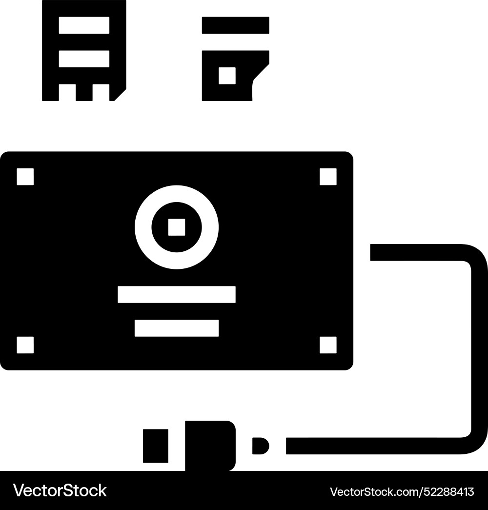 Technology and computer icon symbol image Technology and computer icon symbol image Vector Image