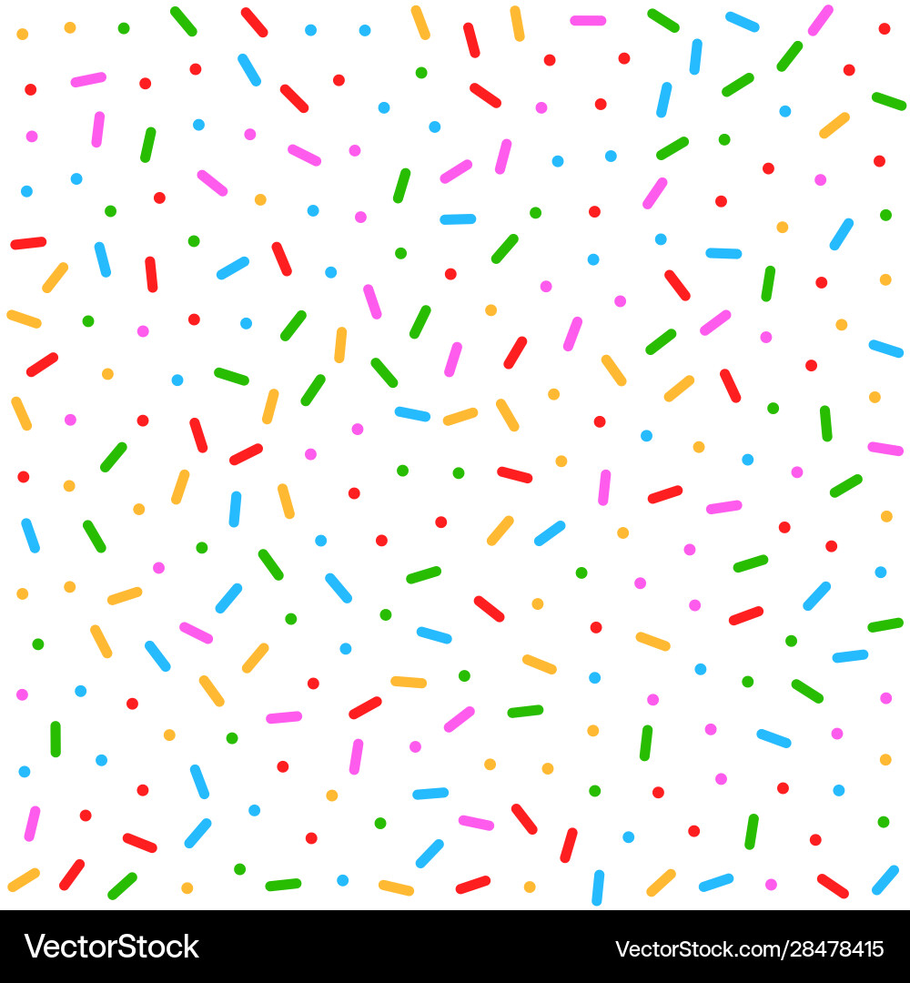 Candy Donut Glaze Seamless Pattern Royalty Free Vector Image