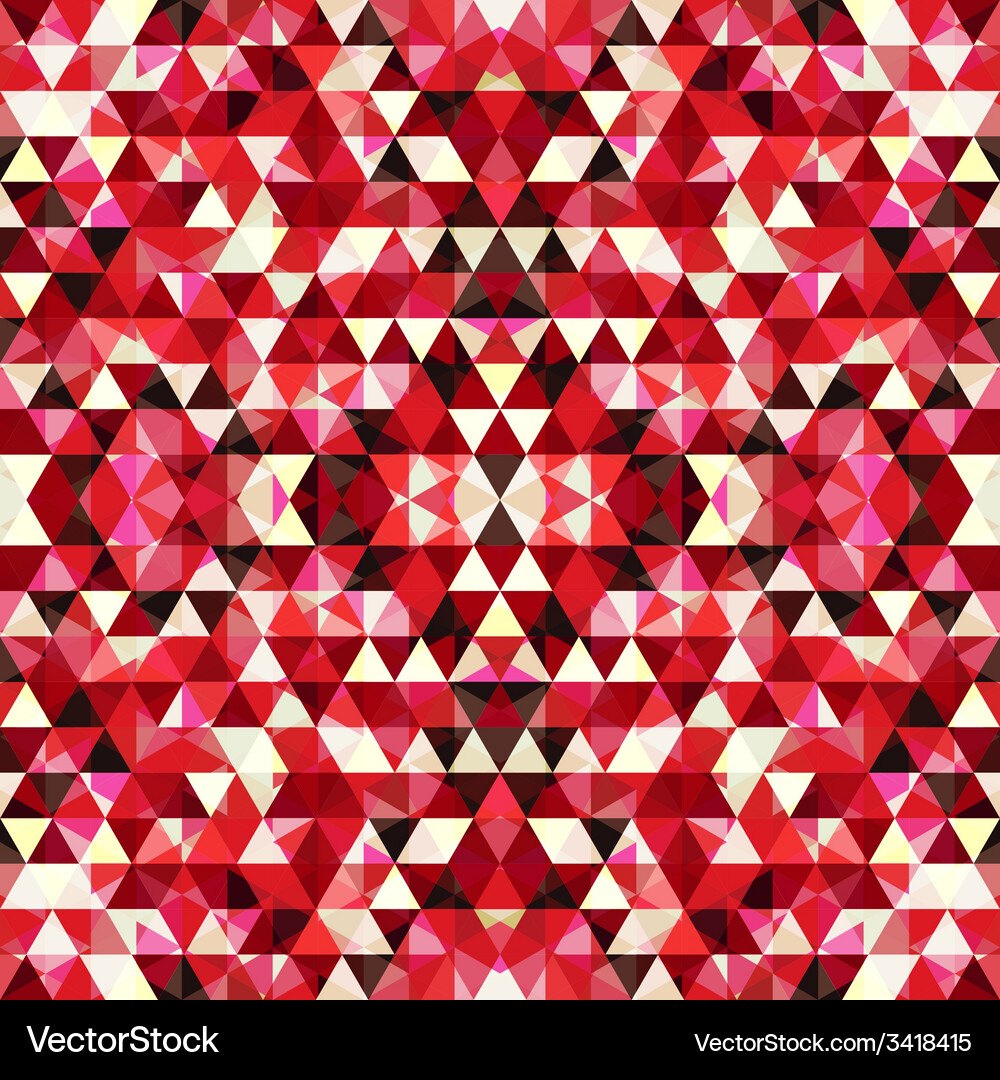 Triangular mosaic colorful background Vector Image