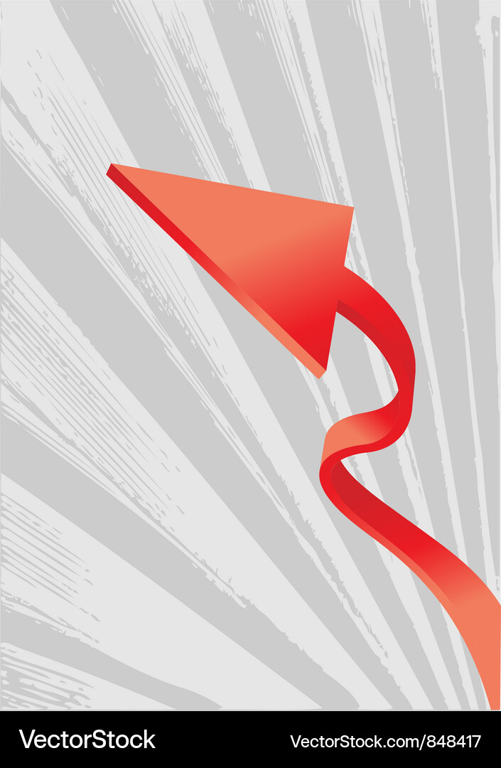 Abstract arrow design Vector Image