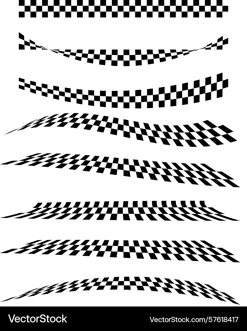 Minimalist racing stripe checkered pattern Minimalist racing stripe checkered pattern Vector Image