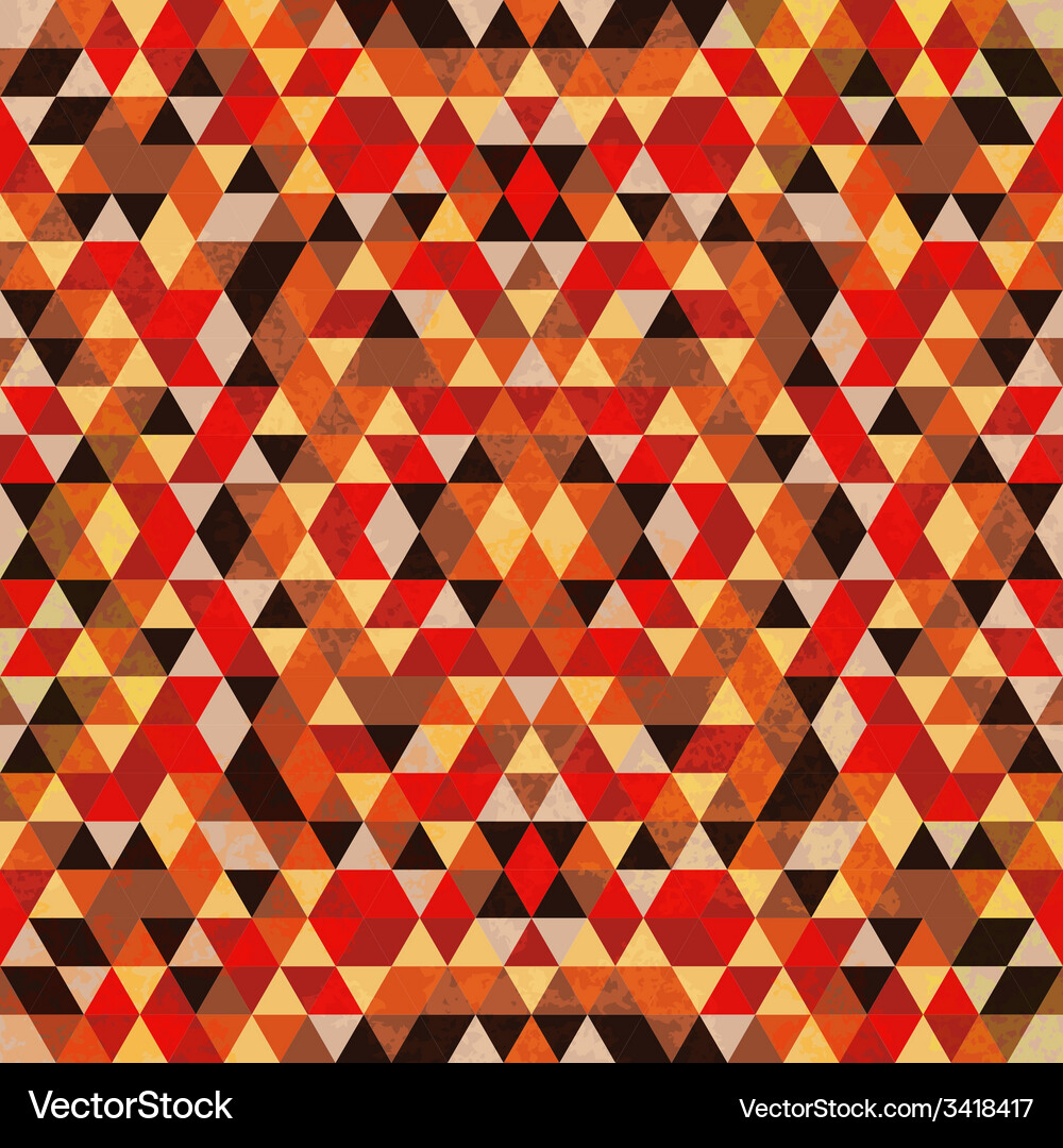 Triangular mosaic colorful background Vector Image