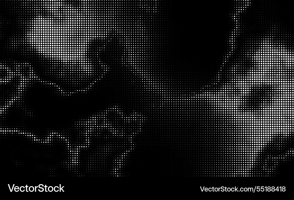 An abstract pattern featuring monochrome dots Vector Image
