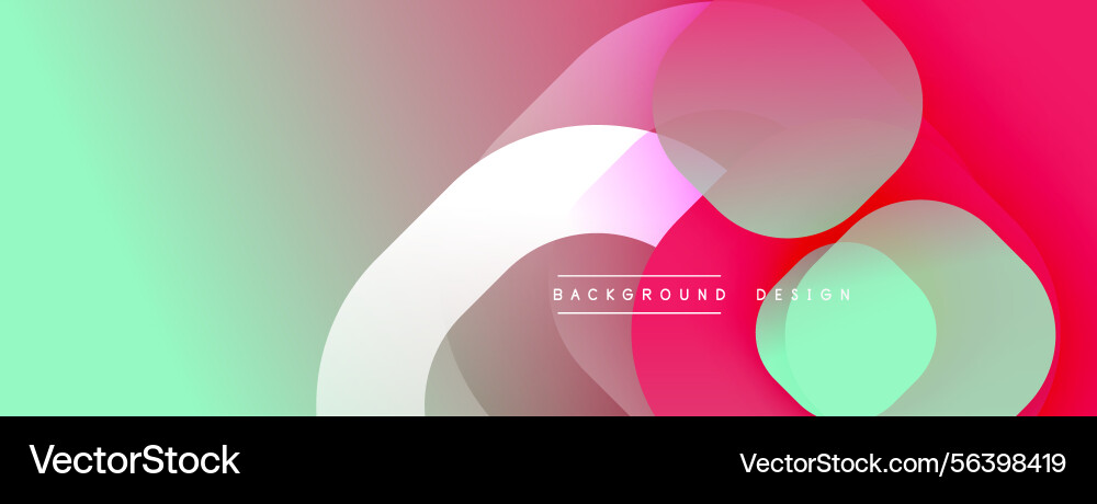 Abstract colorful background overlapping circles Abstract colorful background overlapping circles vector image