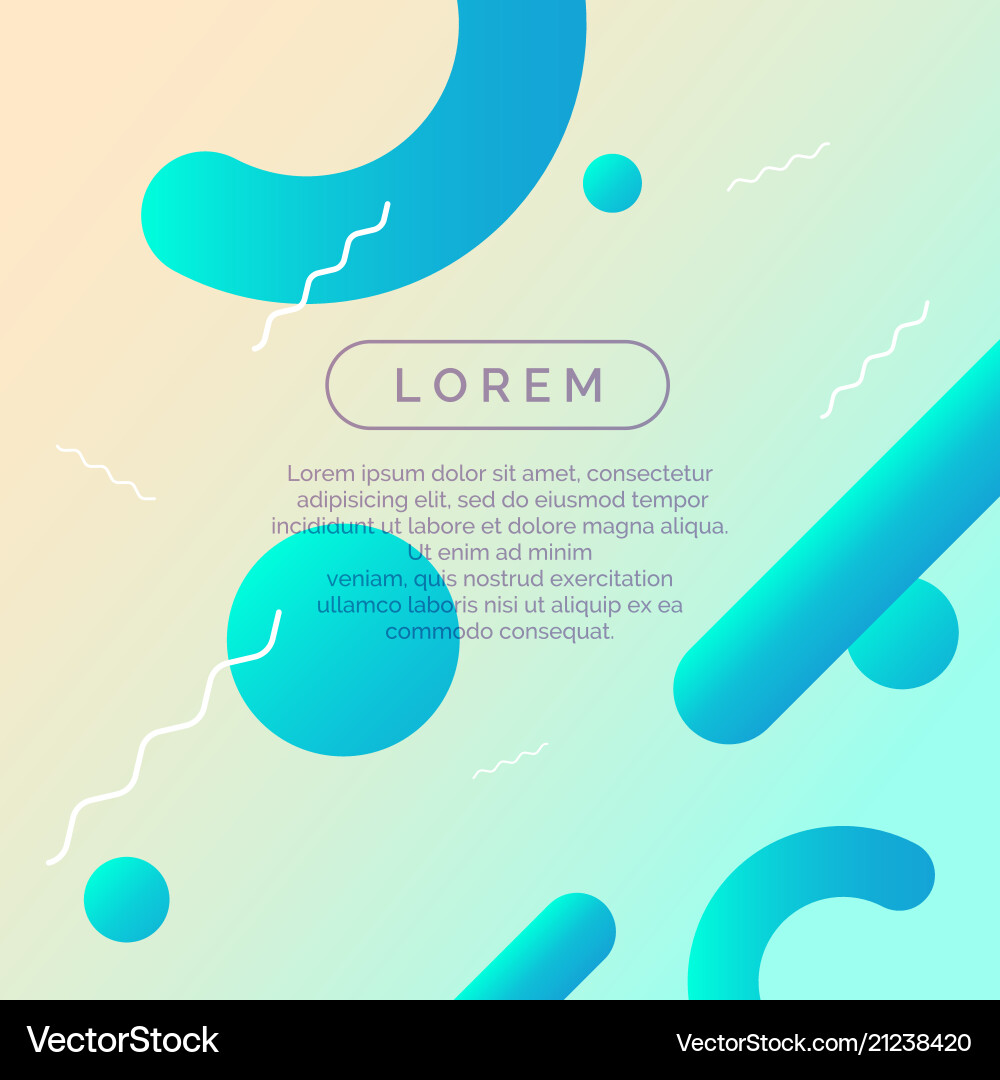 Abstract geometric background with triangles Vector Image