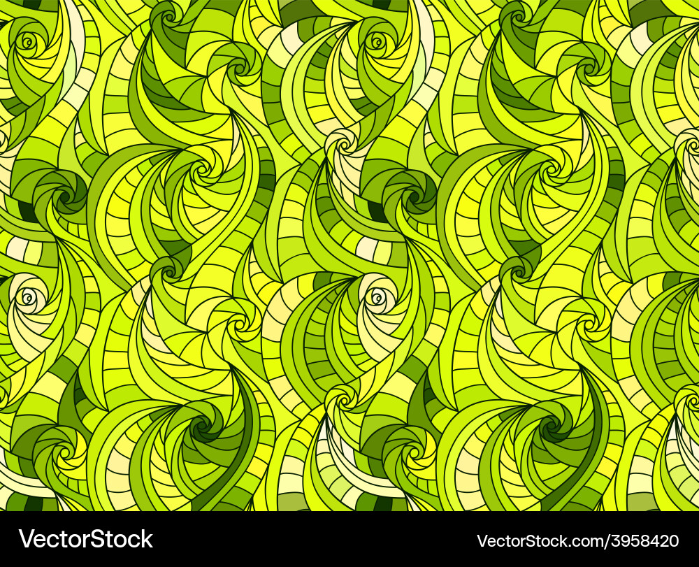 Abstract Line Wave Pattern Vector Image