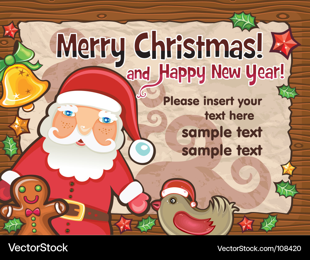 Christmas Paper Background Vector Image