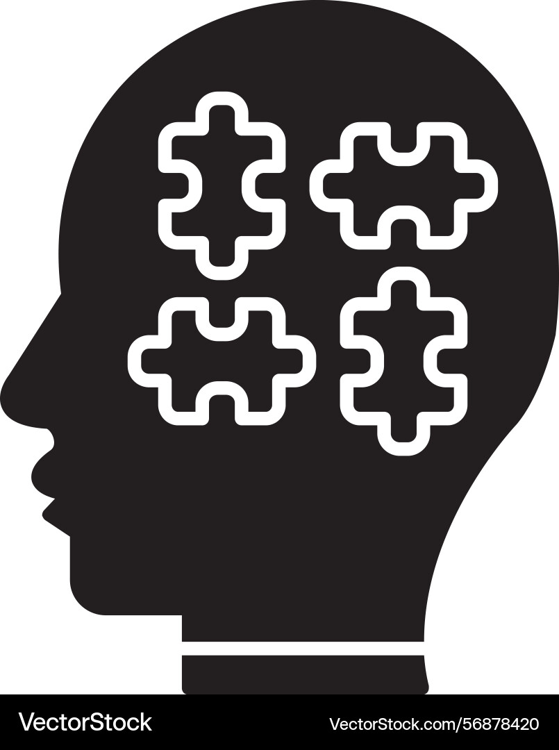 Problem solving icon vector image