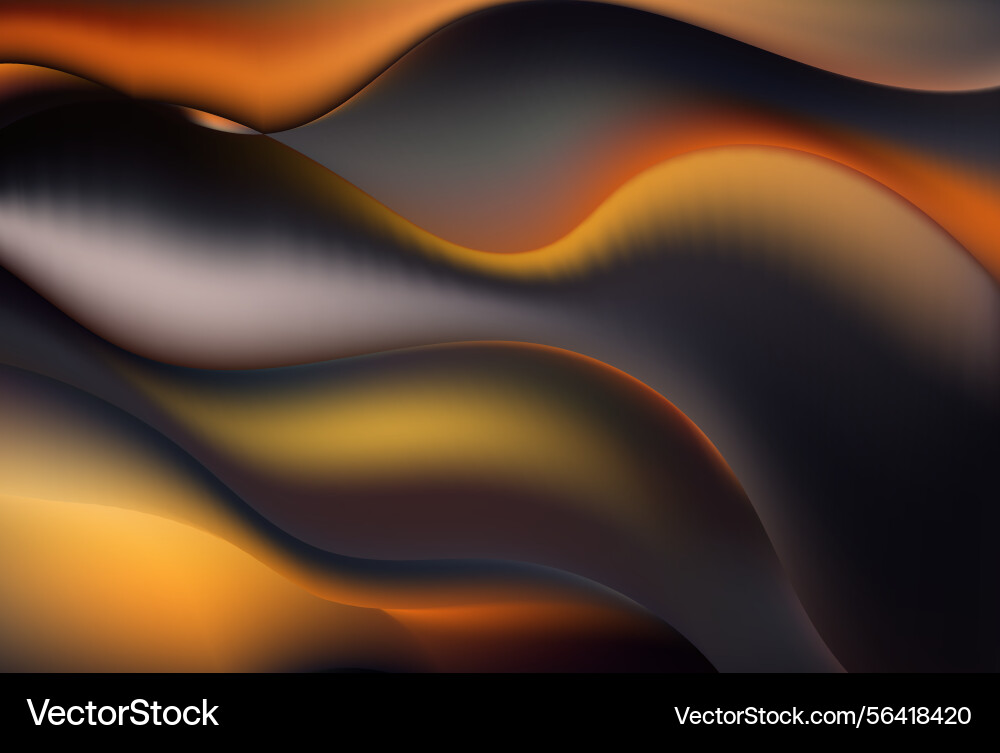 Smooth wavy lines intertwine creating Smooth wavy lines intertwine creating vector image