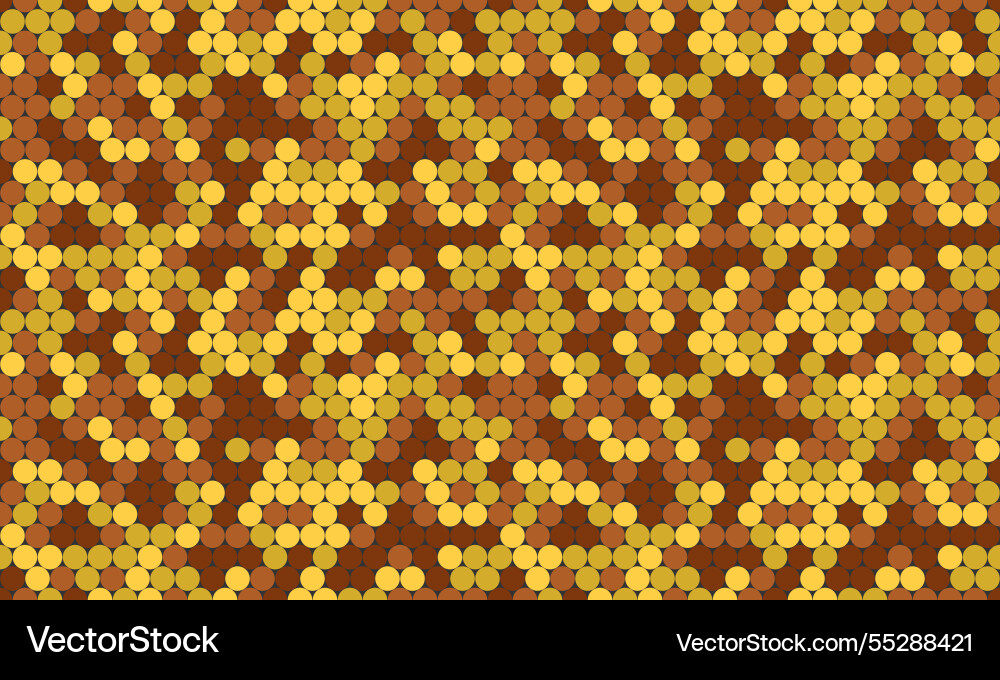 Seamless dotted pattern with colorful circles Vector Image