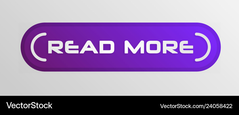 Modern Read More Button Vector Image