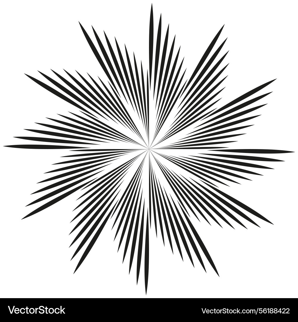 Radiating star shape sharp dynamic burst abstract Radiating star shape sharp dynamic burst abstract vector image