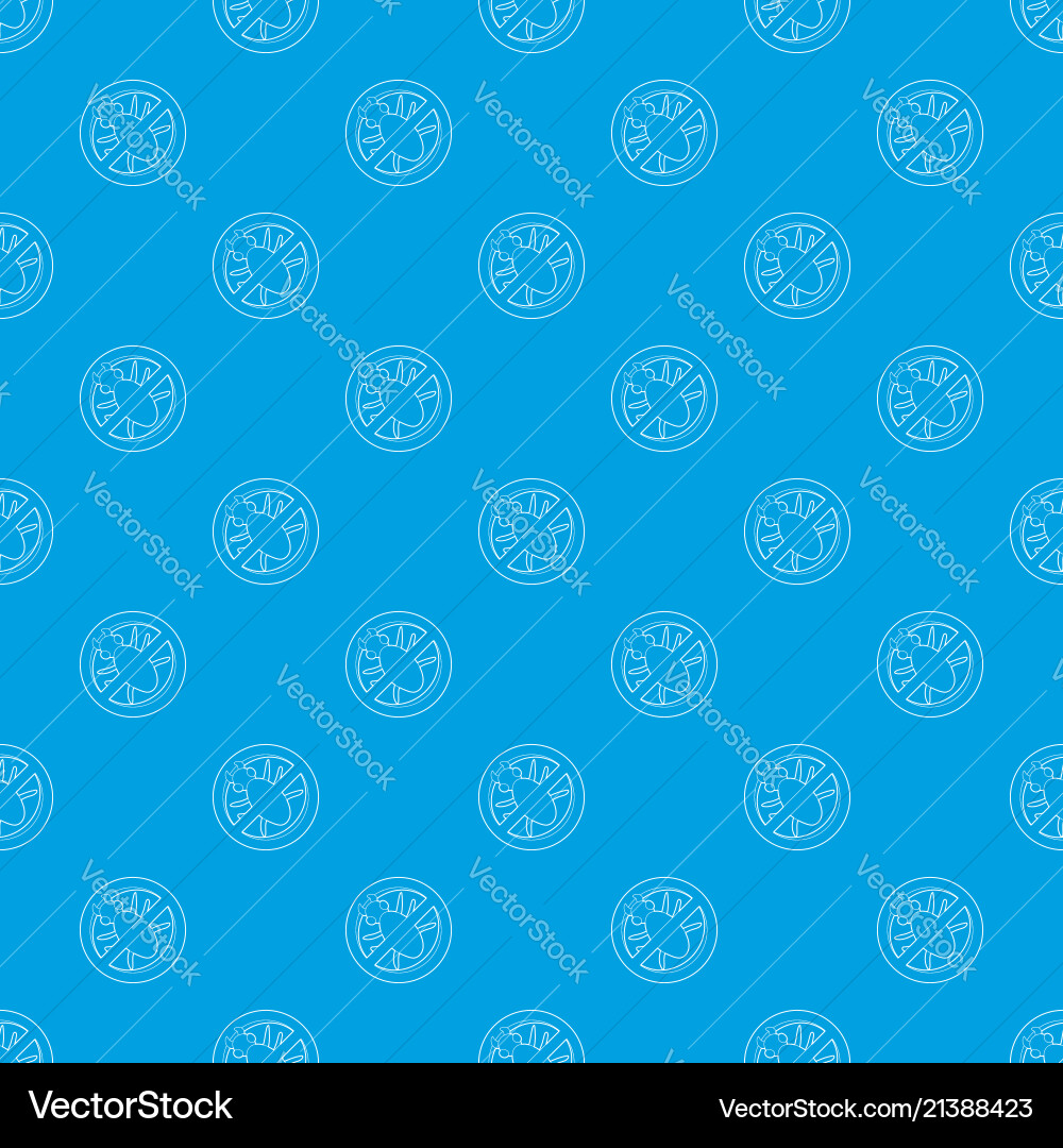 Stop computer virus sign pattern seamless Stop computer virus sign pattern seamless vector image