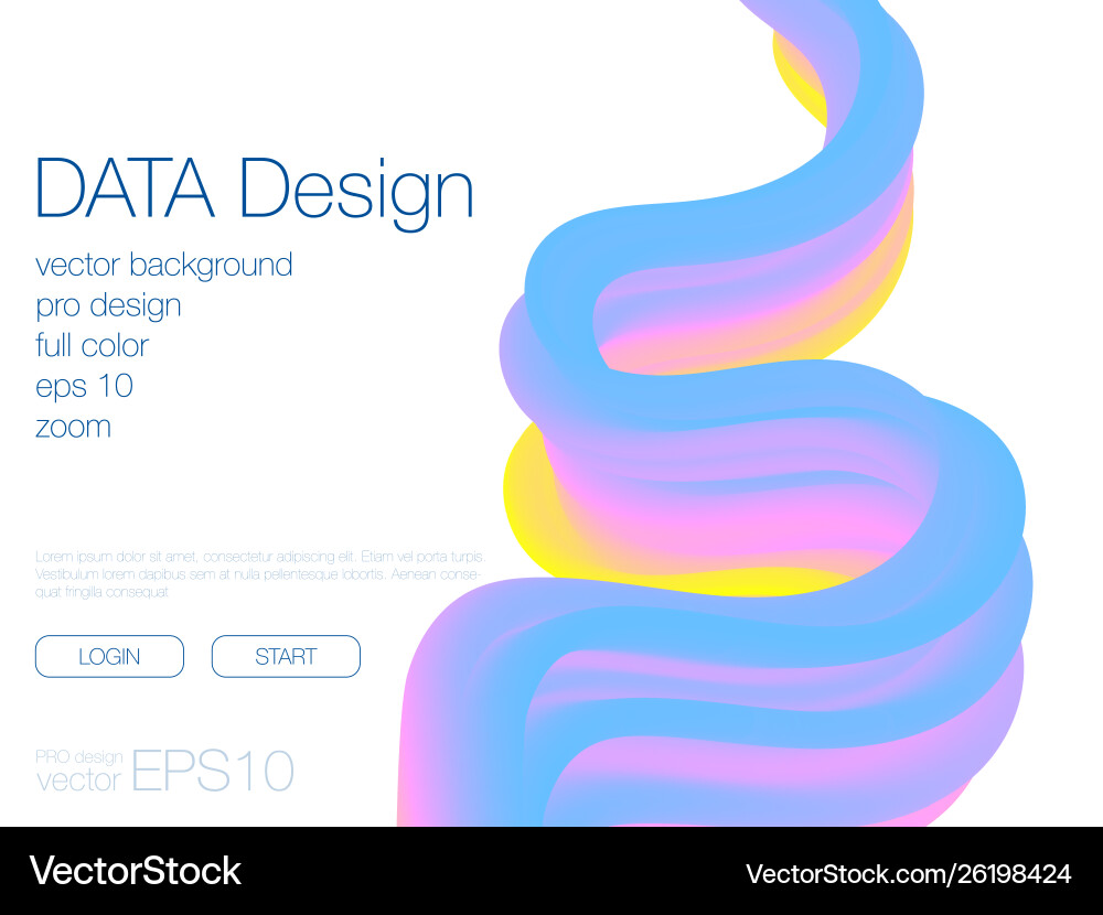 Abstract blend background template for web site Vector Image