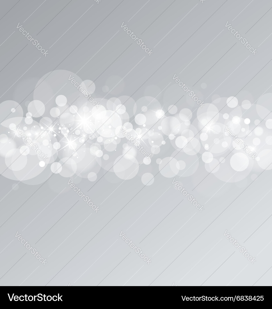 Abstract background of bokeh vector image