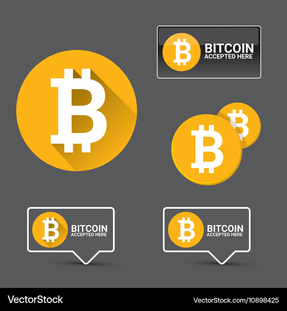 Bitcoin symbol icon (10898425) – Royalty-Free Vector | VectorStock