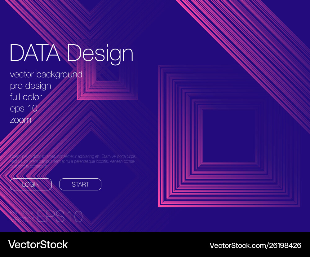 Abstract blend background template for web site vector image