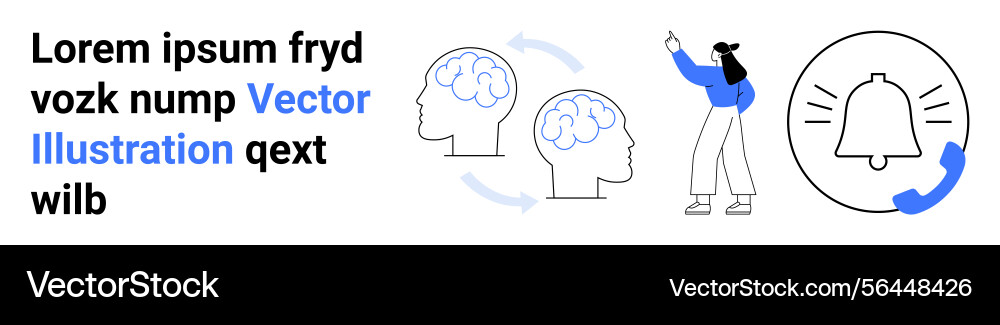 Brainstorming and problem-solving workflow Brainstorming and problem-solving workflow vector image