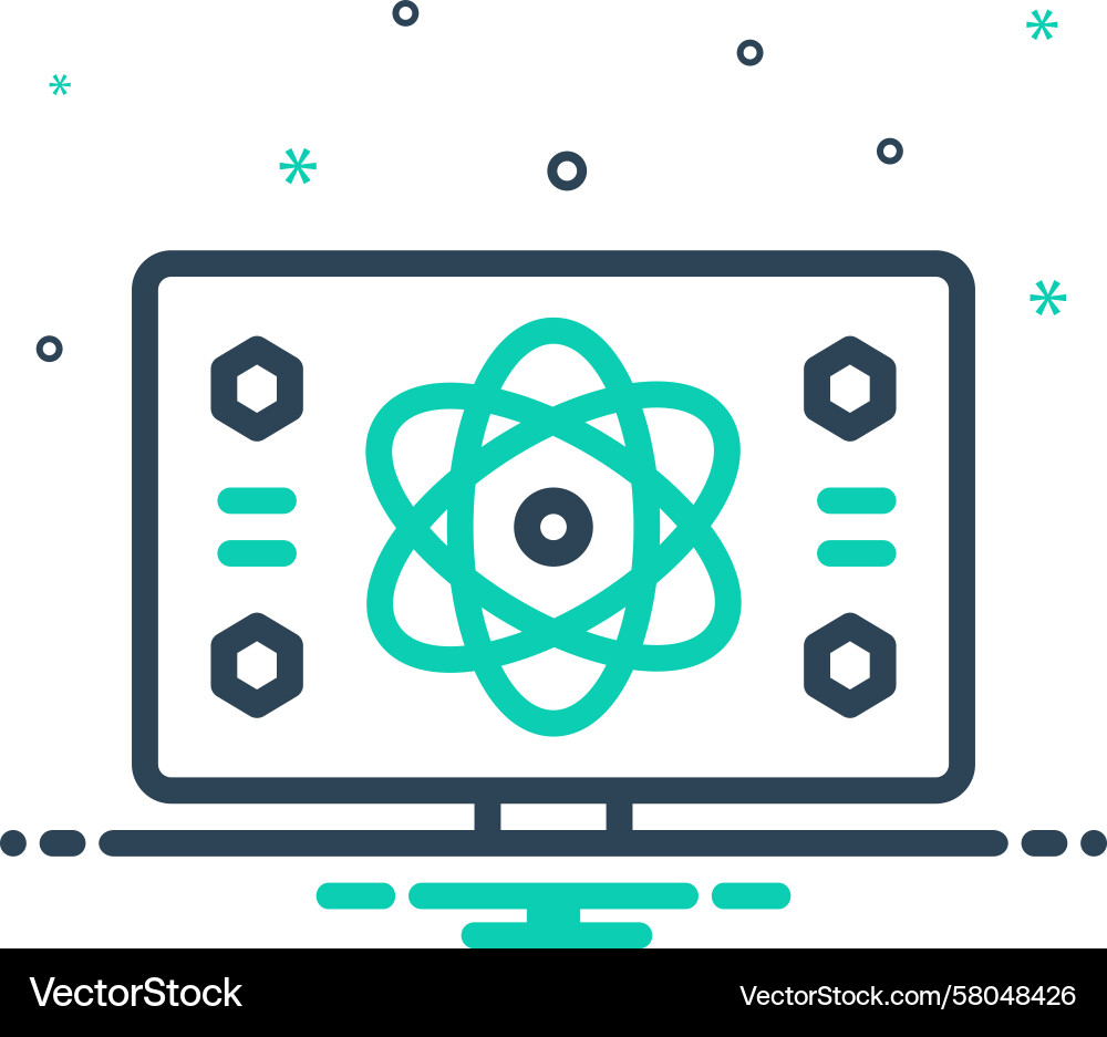 Computing & Algorithms Vector Image