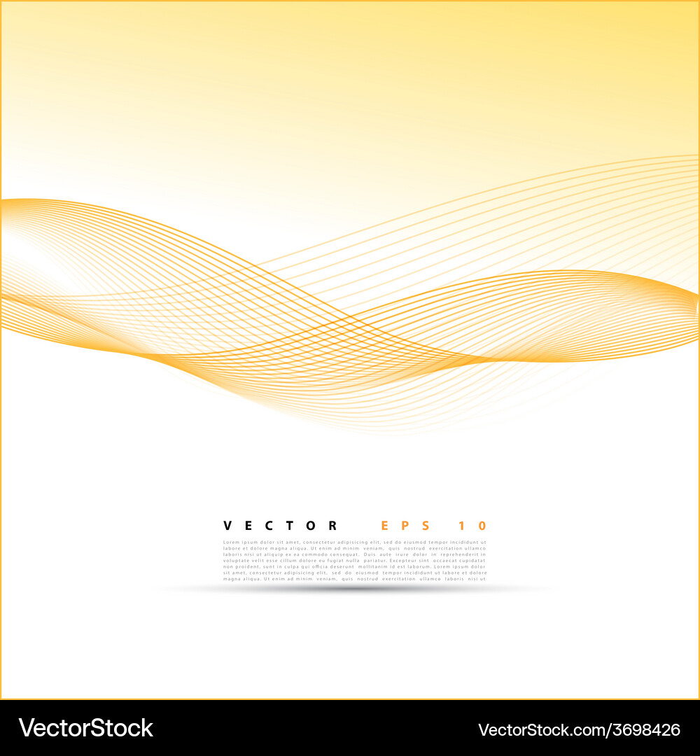 Dynamic Wave Background Vector Image