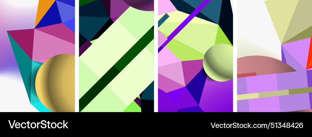 Minimal geometry circle line and square design Minimal geometry circle line and square design Vector Image