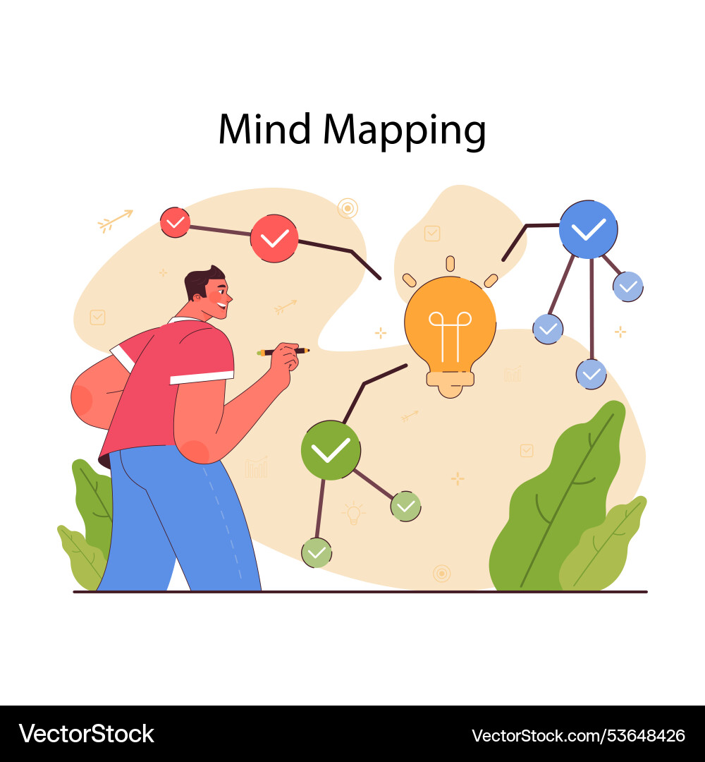Planning and organization of tasks on board Planning and organization of tasks on board vector image