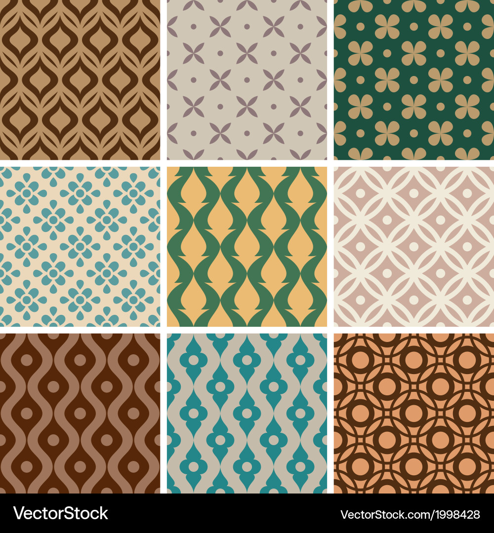 Intricate Ornate Patterns vector image