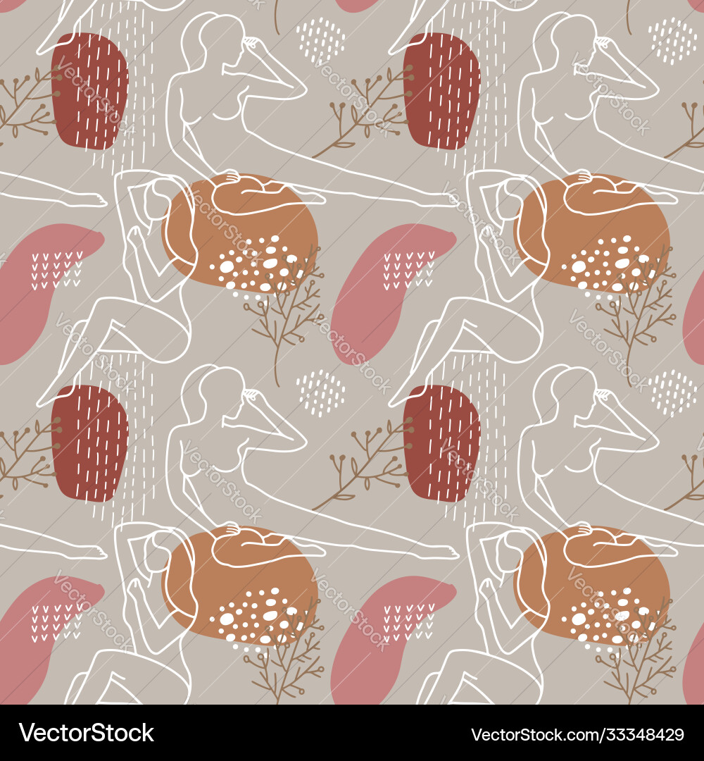 Abstract seamless pattern background colorful Abstract seamless pattern background colorful vector image