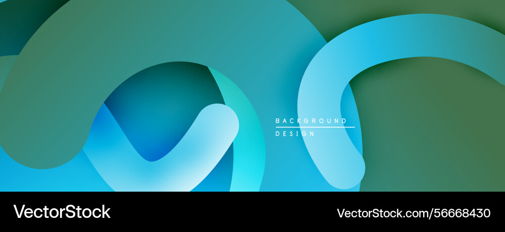 Abstract background features overlapping curved Abstract background features overlapping curved vector image
