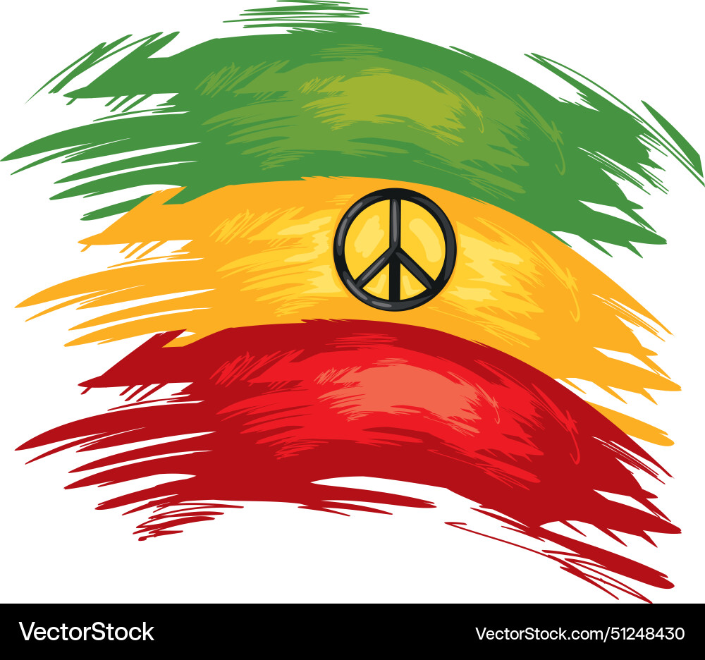Reggae Flag Symbol Royalty Free Vector Image VectorStock reggae-flag-symbol-royalty-free-vector-image-vectorstock