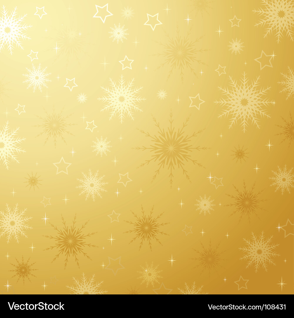 Snowflake background vector image