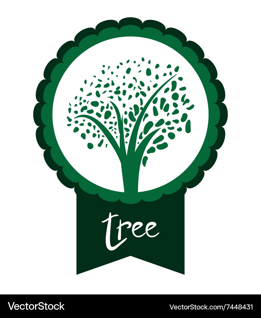 Tree icon design Vector Image