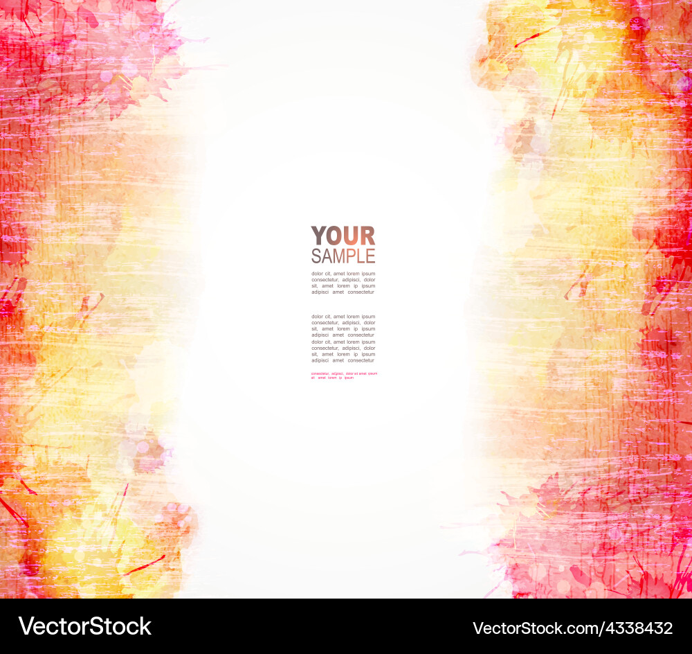 Abstract background design vector image
