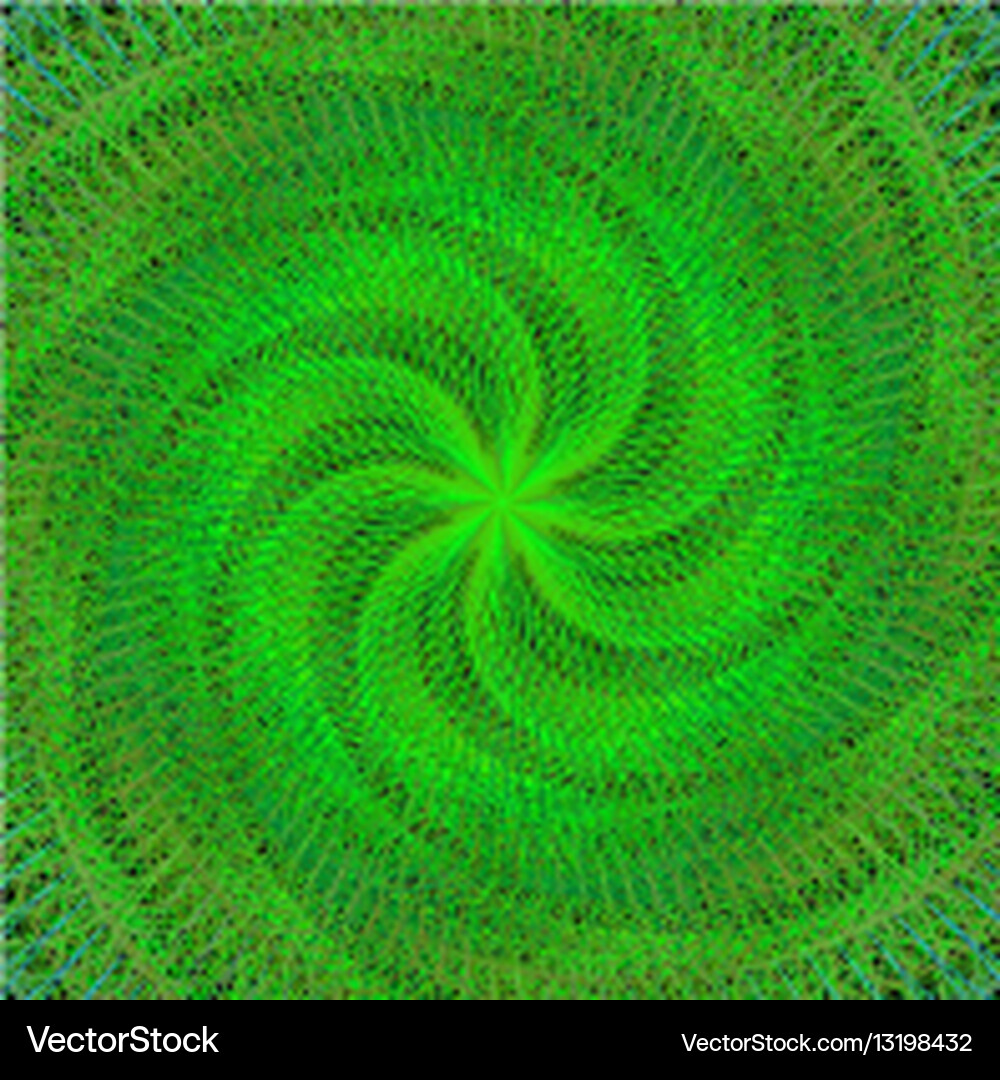 Green computer generated digital design background Vector Image