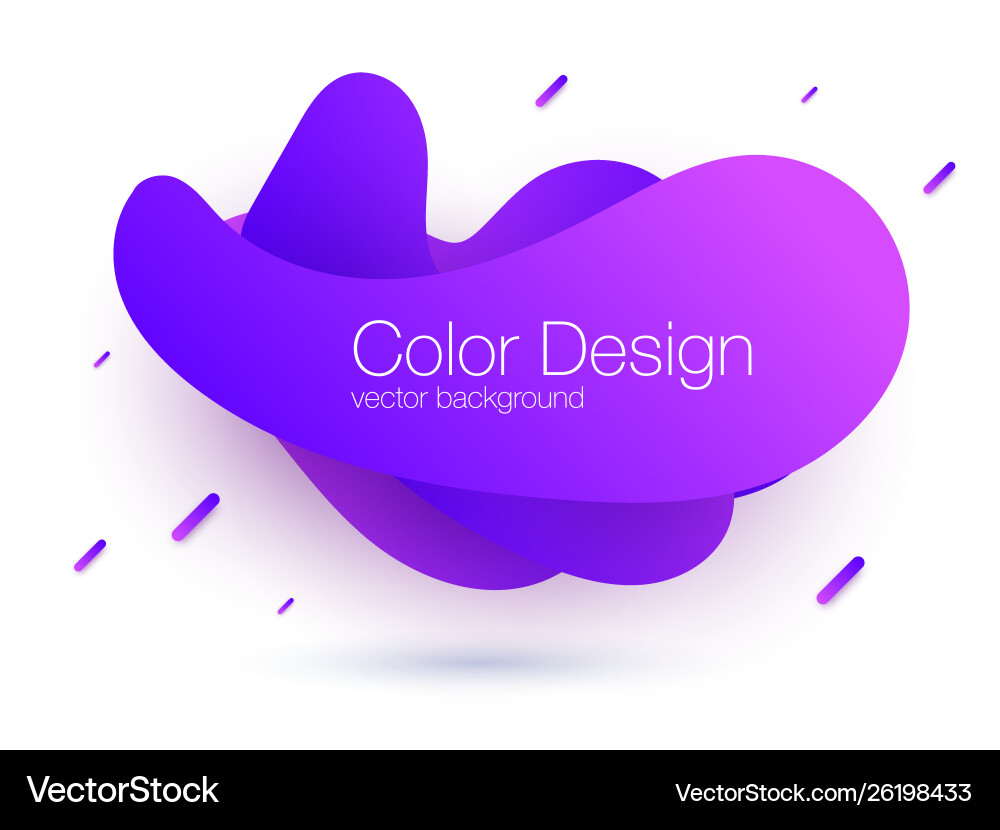 Abstract blend background template for web site vector image