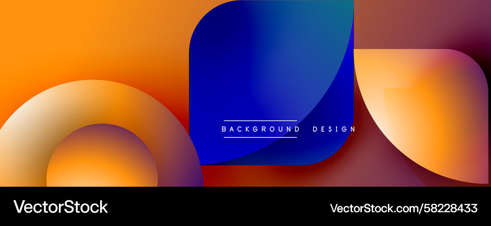 Dynamic Gradient Overlays Vector Image